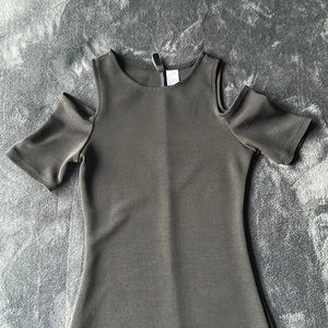 Coldshoulder Bodycon Mini Dress